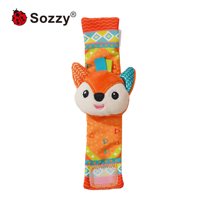 Correa de muñeca del traqueteo del zorro