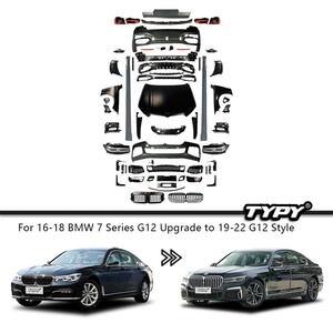 Nuevo Diseño TYPY para BMW Serie 7 G12 16-18, Kit Completo de Carrocería, Actualización Estilo G12 19-22, Accesorios Exteriores, Piezas de Kit de Carrocería para Automóviles - Product Image 2