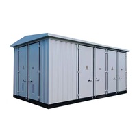 Unidad de Transformación Montada en Plataforma para Subestación Eléctrica de Tercera Etapa, 100 kVA, Acero Inoxidable, 10 kV/35 kV, para Impulsión Eléctrica en Plantas Fotovoltaicas