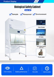 Cabina de Seguridad Biológica Clase II A2 para Laboratorio de Diagnóstico Clínico Biobase China 10 °   Contenedor Ergonómico Inclinable para Agentes Infecciosos - Product Image 3