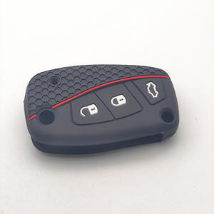 Housse de <span class=keywords><strong>porte</strong></span>-clés en silicone pour <span class=keywords><strong>Fiat</strong></span> Panda Grande Punto Stilo StreetKa Urban Doblo Bravo Dot Ducato 500 Accessoires <span class=keywords><strong>Porte</strong></span>-clés - Product Image 3