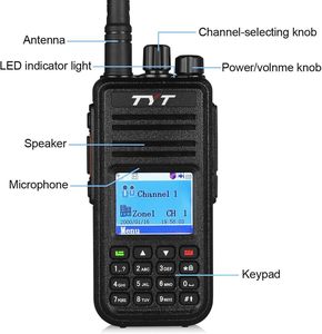 TYT Talkie-walkie <span class=keywords><strong>numérique</strong></span> MD-380 avec combiné GPS DMR Auto-conduite <span class=keywords><strong>Tour</strong></span> 50 Haute puissance Civile <span class=keywords><strong>Numérique</strong></span> et Analogique Double usage - Product Image 1