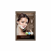 Masque liftant en V pour le visage, sangle amincissante, masque pour le menton, réducteur de double menton, masque hydratant liftant en V pour le visage
