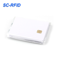 Benutzer definierte gedruckte SC-RFID zugriffs kontrolle PVC-Karte Sle4442/4428 Kontakt IC-Chip 13,56 MHz Frequenz leere Magnetstreifen-Chipkarte