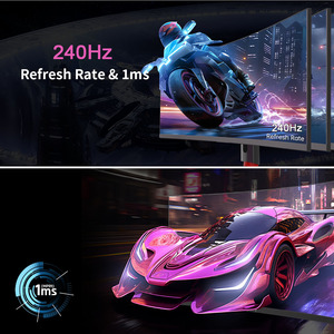Màn hình cong không viền chuyên nghiệp 34 inch 4K dành cho chơi game PC 165Hz 240Hz màn hình LCD với chuẩn VESA - Product Image 6