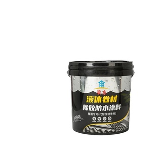 Rubber-Based Water-Based Roof and Exterior <b>Wall</b> <b>Waterproofing</b> <b>Paint</b> for Crack Repair and Anti-Leakage - Product Image 1