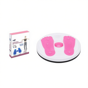 Fuchsia Cordless Foot Twist Waist <b>Disc</b> for Yoga Accessories and Support Tools - Product Image 1
