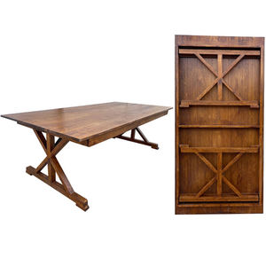 Ngoài trời thông gỗ mộc mạc trang trại bảng cho tiệc đám cưới trang trại bàn ăn - Product Image 1