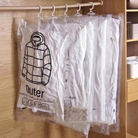 Sac de rangement sous vide écologique, moderne, luxueux, portable, grande capacité, pour compression de vêtements, protection anti-poussière pour armoire et salon