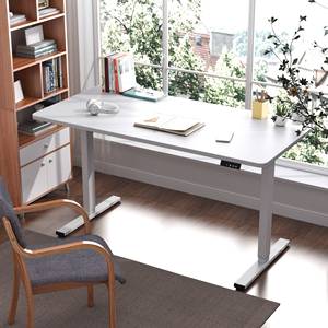 Modern Single Motor Student Study Writing Computer Gaming Tables Office Working Adjustable Height Smart Standing <b>Desks</b> - Product Image 1