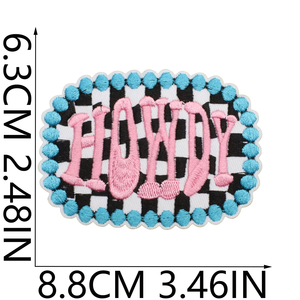 Parches bordados de vaquera, parches de tela decorativos surtidos, parches ecológicos para planchar/coser ropa, accesorios DIY, Parches - Product Image 2