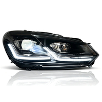 Feux avant JSL Car Styling pour Golf 6, projecteur LED, lentille de projecteur, 2010-2012 MK6, feux avant, DRL, signalisation, accessoire automobile