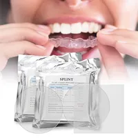 Chapa de alinhamento para dentes, melhor venda personalizada impressa equipamentos dentários multi camada tpu material de folha de alinhamento para dentes ortodônticos
