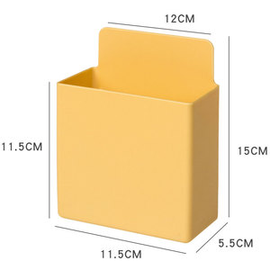 <b>Wall</b> <b>Mounted</b> <b>Storage</b> Box Rectangular Multi Purpose Bathroom Kitchen Cosmetic Spray Holder No Drilling Required - Product Image 4