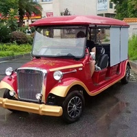 Autobús y Vehículo Eléctrico Turístico de 8 Plazas para Zonas Panorámicas y Hoteles