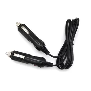 Factory Supply 12v Car Adapter Cable Male to Male Car Cigarette Lighter Plug Cable