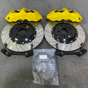 Sistema de frenos de coche GT6, Kit de pinzas de freno de 6 ollas grandes, pastillas de freno de cerámica para BMW E46 E92 G30 G20 F11 Audi A4 A5 A6 Q5 S3 <span class=keywords><strong>S4</strong></span> B8 C7 - Product Image 1
