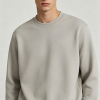 Pull-over Homme Col Rond Grande Taille Manches Longues Doux et Chaud, Personnalisable en Gros pour l'Automne-Hiver 2026