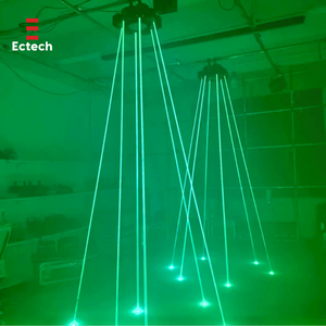 Proyectos de Iluminación Profesional, Luz Láser de Alto Impacto RGB/Colores Completos, Control DMX512, Protección IP33 para Conciertos - Product Image 1