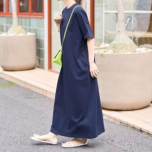 Abito T-shirt lungo da donna oversize a maniche corte, girocollo, vestibilità ampia, casual estivo, <span class=keywords><strong>taglie</strong></span> <span class=keywords><strong>forti</strong></span>, tunica lunga, vestito basic - Product Image 6