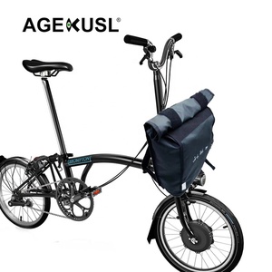 Bolsas de transporte delanteras impermeables AGEKUSL, mochila para bicicleta, cesta para bicicleta plegable <span class=keywords><strong>Brompton</strong></span> Royale Pikes - Product Image 4