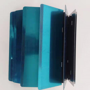 CNC maquinaria No pegado conexiones puertas correderas <span class=keywords><strong>de</strong></span> acero <span class=keywords><strong>de</strong></span> placa y <span class=keywords><strong>de</strong></span> PVC abajo láminas cubierta - Product Image 2