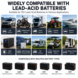 <span class=keywords><strong>Chargeur</strong></span> de <span class=keywords><strong>batterie</strong></span> de voiture <span class=keywords><strong>12V</strong></span> 6A intelligent à impulsions pour batteries plomb-acide, réparation et <span class=keywords><strong>entretien</strong></span>, <span class=keywords><strong>chargeur</strong></span> <span class=keywords><strong>d</strong></span>'<span class=keywords><strong>entretien</strong></span> pour automobiles et motos, usine OEM - Product Image 3