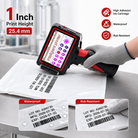 Impresora de Inyección de Tinta Portátil de 25.4mm, Ideal para Imprimir Tarjetas, Texto, Números y Códigos en Cartulina
