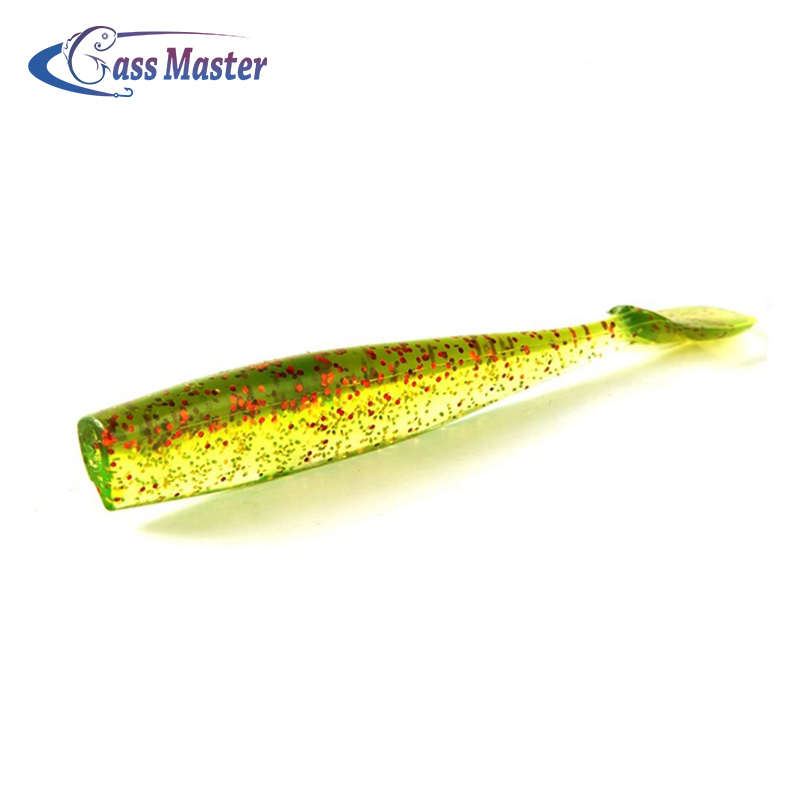 Prezzo di fabbrica peche lerc6 esca da pesca multicolore minnow nero 100mm 7.7g esche da pesca con esche morbide a forma di verme