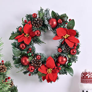 Guirlande <span class=keywords><strong>de</strong></span> Noël géante pour porte extérieure Décorations Guirlande <span class=keywords><strong>de</strong></span> Noël pour porte d'entrée - Product Image 4