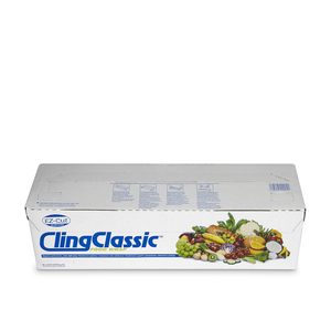 Envoltura para Alimentos de PVC Transparente de 12 Pulgadas x 2000 Pies para Uso en la Cocina, Conservación de Frescura - Product Image 1