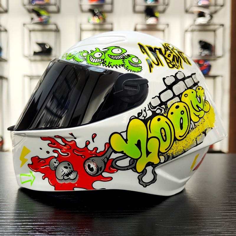 Mini casco Patrón #4