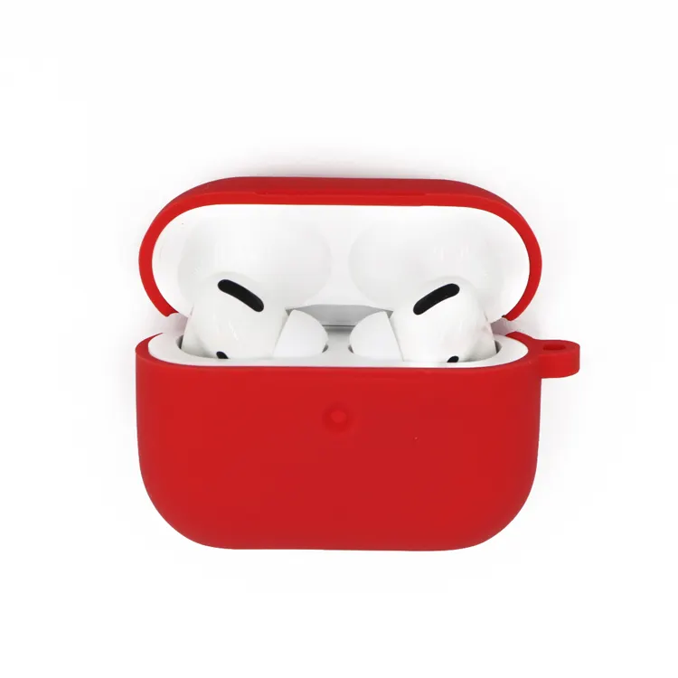 Multicolor protective silicone headphone accessories cover case for airpod pro 3