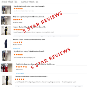 ODM/pakaian pesanan khusus, Logo Merek Buatan China, Desainer untuk Pesanan Kecil, Grosir Senior, Produsen Gaun Malam - Product Image 6