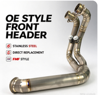 Système d'échappement complet de course modifié de qualité européenne pour moto V8, compatible JOG V8, DIO, BWS, ZX, DIO90, RR, DIO 26AA, ZX 26AA