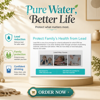 Purificateur d'eau RO sans réservoir AHP-RO-B03 600G sous évier, eau pure, affichage LCD TDS, alerte de durée de vie du filtre, 0,0001 micron, pour maison et hôtel