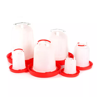 Équipement d'élevage avicole GREAT FARM, mangeoires et abreuvoirs en plastique pour volailles à vendre, meilleur prix, mangeoire et abreuvoir pour volailles 1L-14L