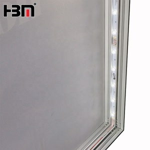 Cadre en aluminium <span class=keywords><strong>immobilier</strong></span> double face publicité caissons lumineux support cadre de profil - Product Image 6