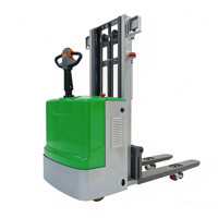 Gerbeur à palettes hydraulique Worui avec garantie d'un an, hauteur de levage 3000-5000 mm, roues en PU pour terrain accidenté, intérieur/extérieur