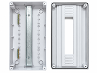 Boîte de distribution en plastique étanche IP65 HT-18 à 18 voies, coffret électrique pour disjoncteur sur rail DIN