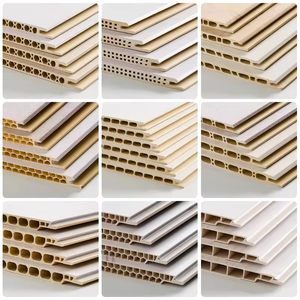 Panel de Pared de PVC de Bambú Ecológico, Impermeable y Duradero para Decoración de Interiores de Hoteles y Villas, Estilos Modernos Europeos y Chinos - Product Image 4