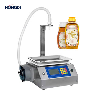Small Fully Automatic High-Accuracy Wrapping & Liquid Filling Machine for Honey Edible Oil Diaphragm Pump <b>Plastic</b> Film Packaging - Product Image 1