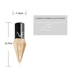 Stylo Eyeliner Liquide Scintillant Imperméable Longue Tenue pour Maquillage des Yeux Professionnel en Salon et Vente au Détail - Product Image 5