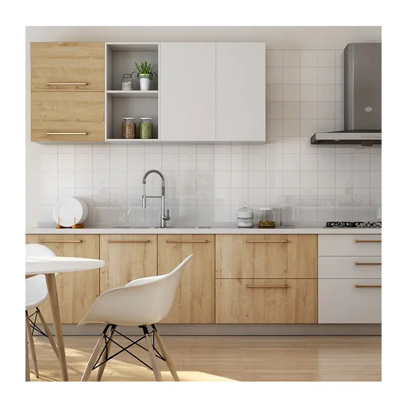 Mutfak dolabı modern mobilya mutfak dolabı kapı mutfak dolabı sağlayıcı aşağı çekin