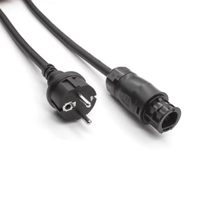 Cable con Conector Schuko Hembra BC01 de 5m, Longitud Personalizada, con Tapa Final Betteri Plus para Microinversor Inteligente Hoymiles - Product Image 1