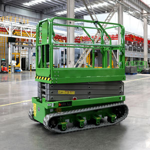 Plataforma de trabajo aéreo eléctrica todoterreno para vehículos pequeños de fábrica china de 8m a <span class=keywords><strong>16m</strong></span>, elevador de tijera autopropulsado - Product Image 6