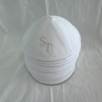 Kipá de Lino con Logotipo Personalizado, Pedido al por Mayor, Impresión Digital Personalizada, Ecológica, para las Cuatro Estaciones, para Celebraciones Judías