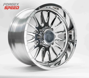 Jantes en alliage polies Forgex Speed 20 22 24 26 <span class=keywords><strong>28</strong></span> <span class=keywords><strong>pouces</strong></span> 8x6.5, jantes forgées sur mesure pour camionnettes Ford F-150 RAM 1500 2500 - Product Image 5