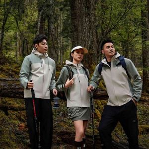 Vestes coupe-vent de sport d'extérieur personnalisables avec fermeture éclair, imperméables, coupe-vent, grandes tailles, pour la randonnée et les voyages, imprimées - Product Image 5