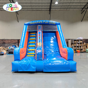 Toboggan aquatique gonflable <span class=keywords><strong>Neptune</strong></span>'s Fun 2026 pour usage commercial, humide/sec, pour parc d'attractions pour enfants, PVC robuste, certifié EN1176, OEM/ODM - Product Image 2